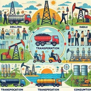 journey of oil and gas sector
