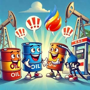 values of Libya oil & gas sector